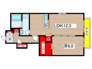 カサ　デル　セレッソの物件間取画像